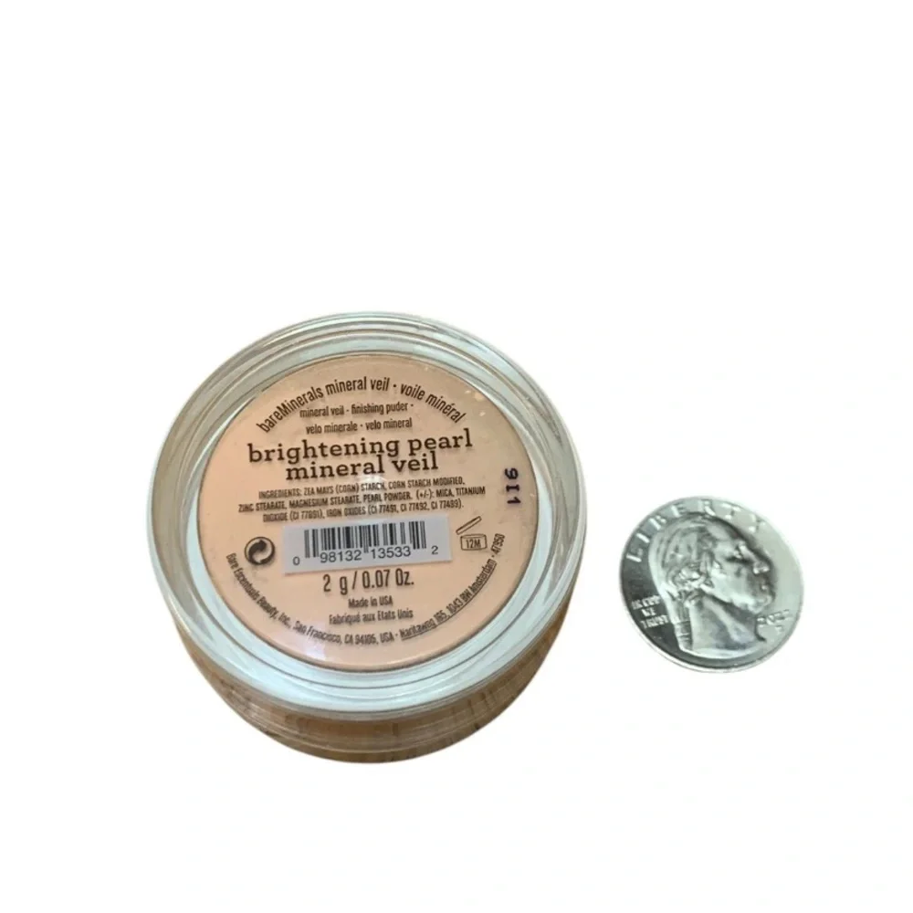 bareMinerals Mineral Veil BRIGHTENING PEARL 2 g 0.07 oz New Sealed